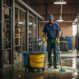Генеральная уборка промышленных помещений